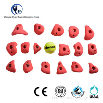 Various shapes easy installation do it yourself bouldering climbing hold